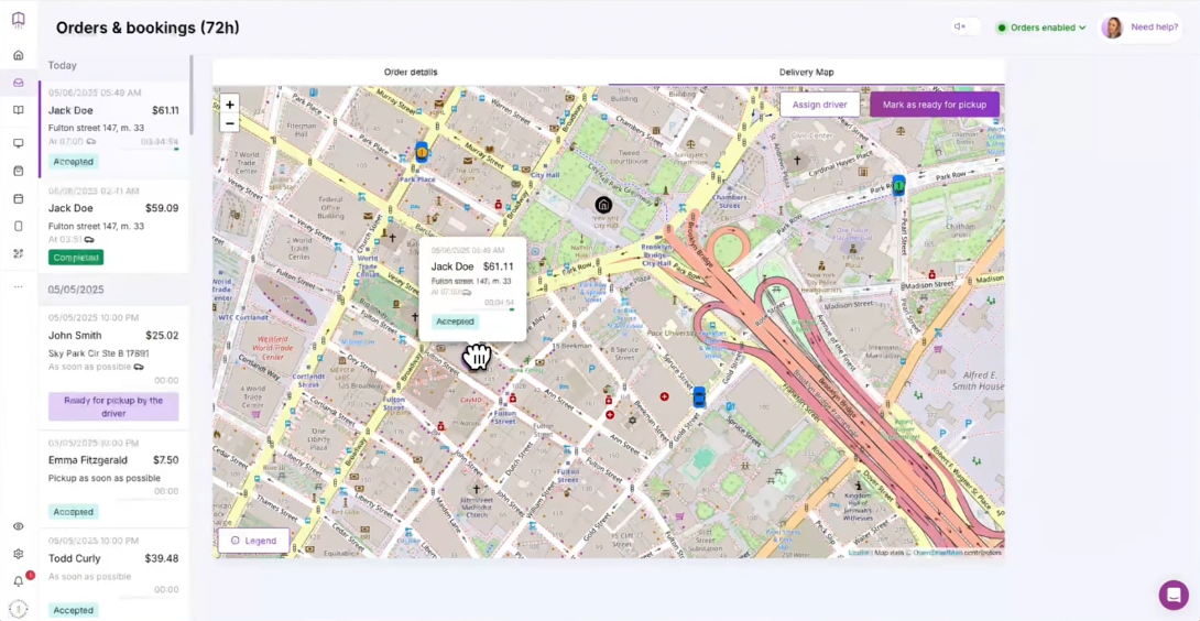 Delivery Management & Driver App