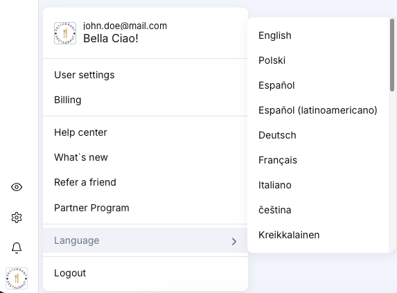 Six New Languages