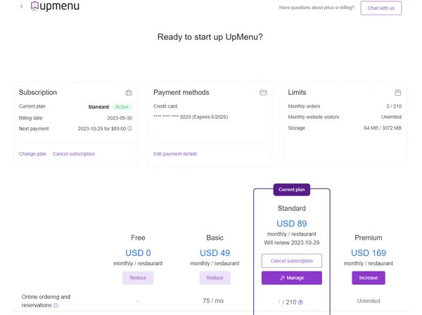 Improved Subscription Summary