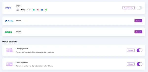 Multiple Payment Options for Your Customers