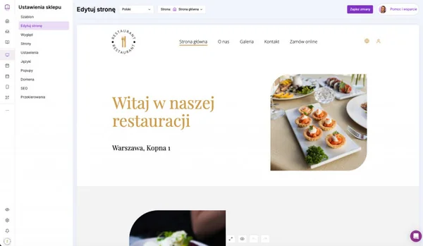 Ulepszony edytor stron